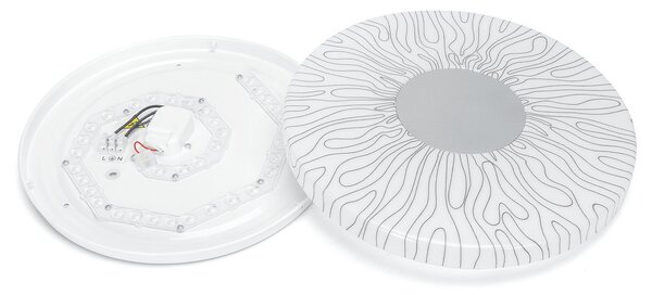 Plafoniera Led 20W Line rotonda Bianco freddo 6500K Aigostar