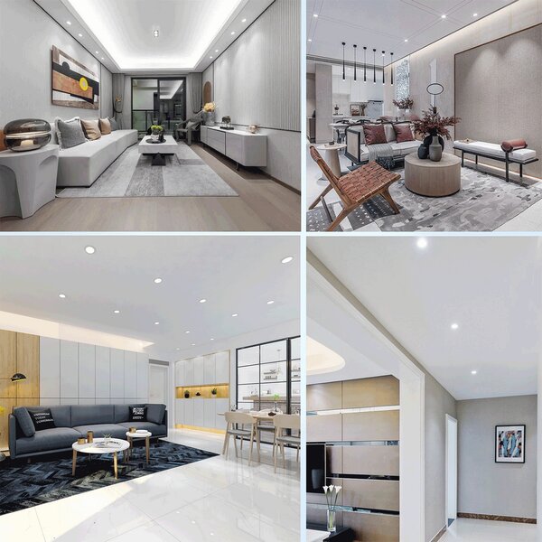 Faretto Led GU10 10W Apertura 120 gradi Bianco freddo 6500K Aigostar