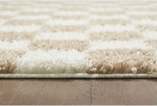 Tappeto beige/crema 120x170 cm Grida - ESTE
