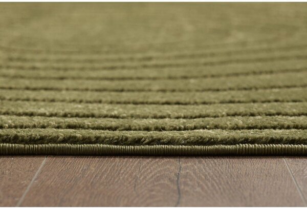 Tappeto verde scuro 160x230 cm Pebble - ESTE