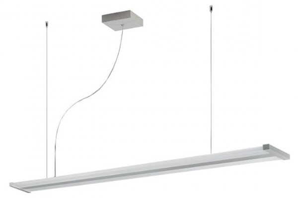 Lampadario moderno promoingross line s120 dim led alluminio acrilico sospensione telecomando dimmerabile - Promoingross