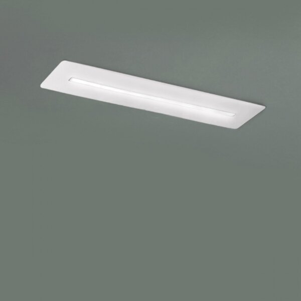 Plafoniera moderna cattaneo centreline 890 70pa led 30w 4000lm 3000°k lampada soffitto parete dimmerabile metallo interni - Cattaneo Illuminazione