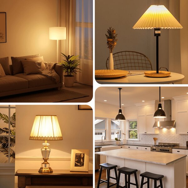 Faretto Led GU10 12W Apertura 100 gradi Bianco caldo 3000K Aigostar