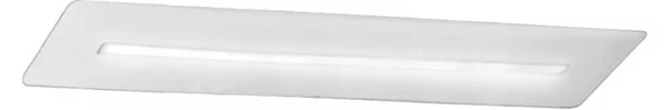 Plafoniera moderna cattaneo centreline 890 70pa led 30w 4000lm 3000°k lampada soffitto parete dimmerabile metallo interni - Cattaneo Illuminazione