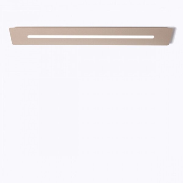 Plafoniera moderna cattaneo centreline 890 100pa led 45w 6000lm 3000°k lampada soffitto parete dimmerabile metallo interni - Cattaneo Illuminazione