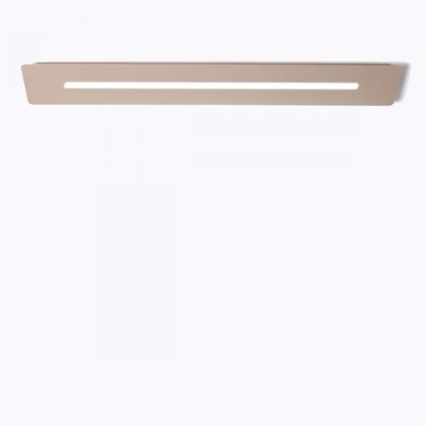 Plafoniera moderna cattaneo centreline 890 100pa led 45w 6000lm 3000°k lampada soffitto parete dimmerabile metallo interni - Cattaneo Illuminazione