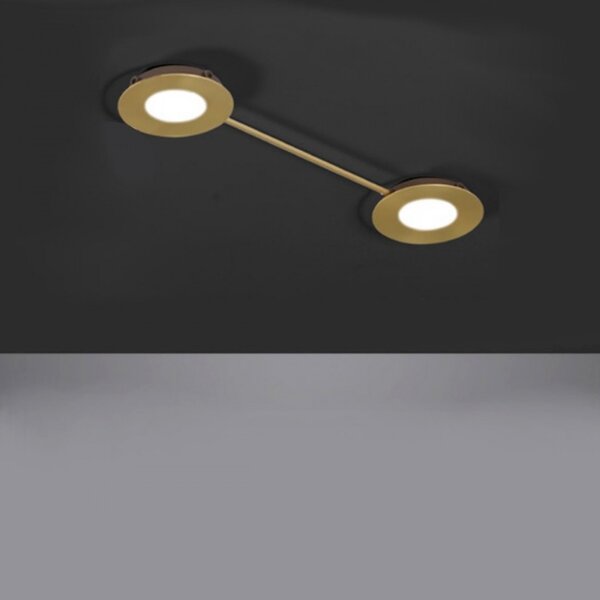 Plafoniera moderna cattaneo vintage 876 30 pa gx53 led metallo lampada soffitto parete - Cattaneo Illuminazione