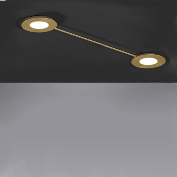 Plafoniera moderna cattaneo vintage 876 45 pa gx53 led metallo lampada soffitto parete - Cattaneo Illuminazione