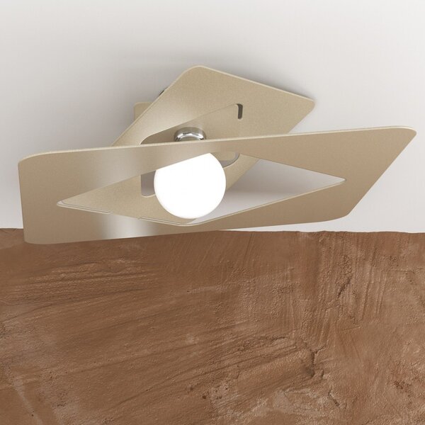 Plafoniera moderna top light wacky 1159 pl60 e27 led metallo lampada soffitto - Top Light