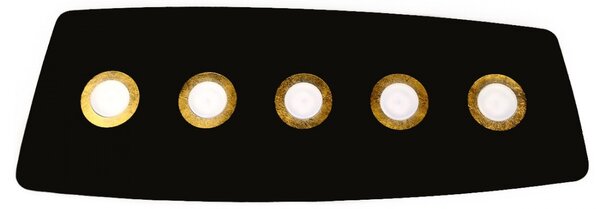 Plafoniera moderna illuminando demetra deme5slnrfo gx53 led metallo parete soffitto - Illuminando