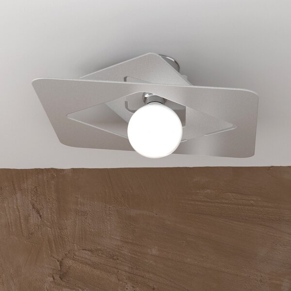 Plafoniera moderna top light wacky 1159 pl45 e27 led metallo lampada soffitto - Top Light