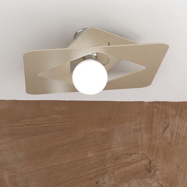 Plafoniera moderna top light wacky 1159 pl45 e27 led metallo lampada soffitto - Top Light