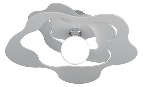 Plafoniera moderna top light ripples 1158 pl50 e27 led metallo lampada soffitto - Top Light