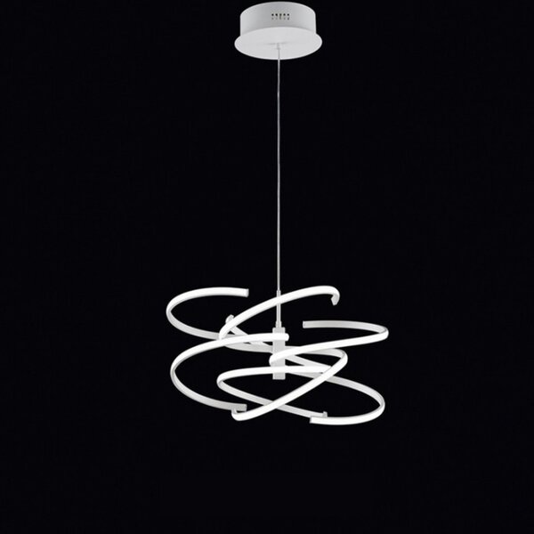 Lampadario moderno perenz nest 6396 b ctd led dimmerabile alluminio silicone - Perenz
