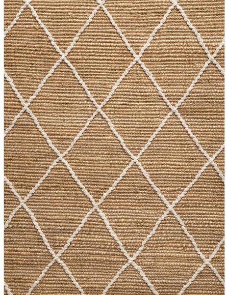 Passatoia di colore naturale in iuta tessuta a mano 80x200 cm Kunu – Hanse Home