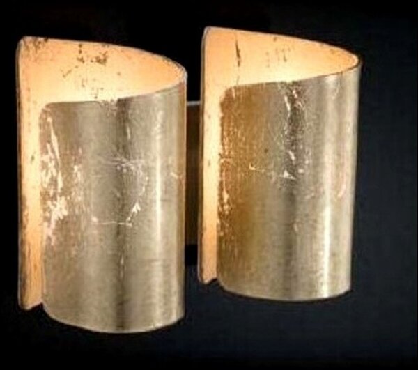 Applique classico selene illuminazione papiro 0378 2 006 033 e27 led vetro lampada parete - Selene Illuminazione