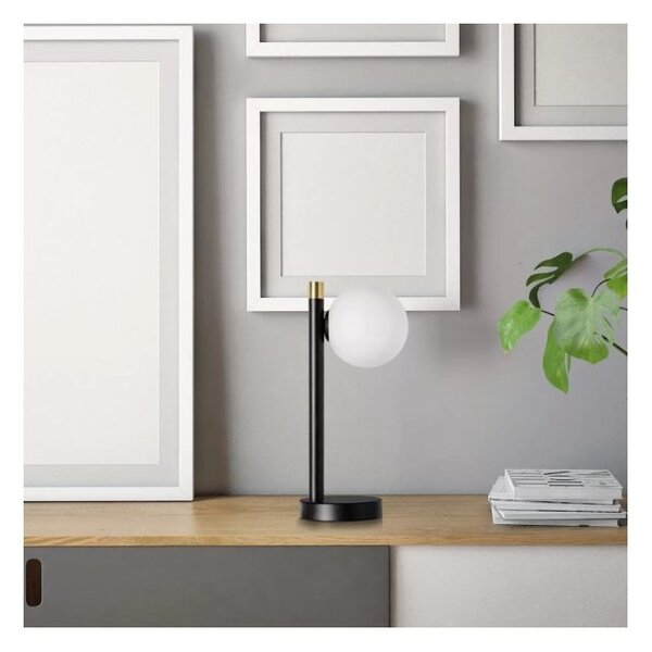 Abat-jour moderna miloox pomi' 1744 105 g9 led dimmerabile metallo vetro - Miloox