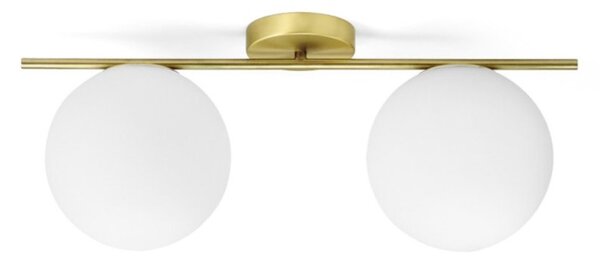Plafoniera classica miloox jugen 1744 65 e27 led metallo vetro - Miloox