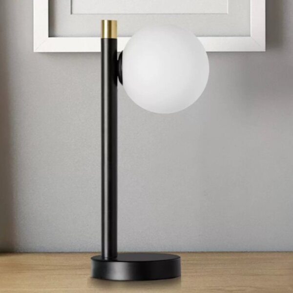 Abat-jour moderna miloox pomi' 1744 105 g9 led dimmerabile metallo vetro - Miloox