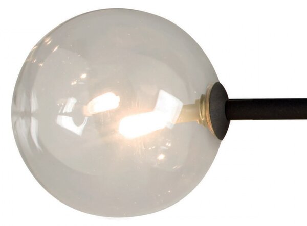 Plafoniera moderna illuminando bolle pl4 nr g9 led metallo vetro lampada soffitto - Illuminando