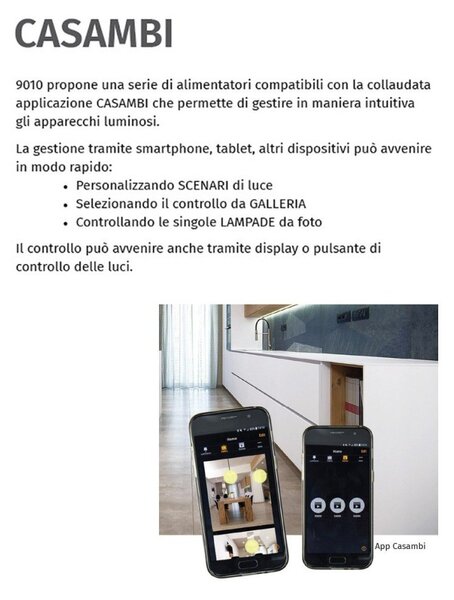 Applique incasso belfiore 9010 capsula 2416e 30156 led wireless cristaly lampada parete - Belfiore - 9010
