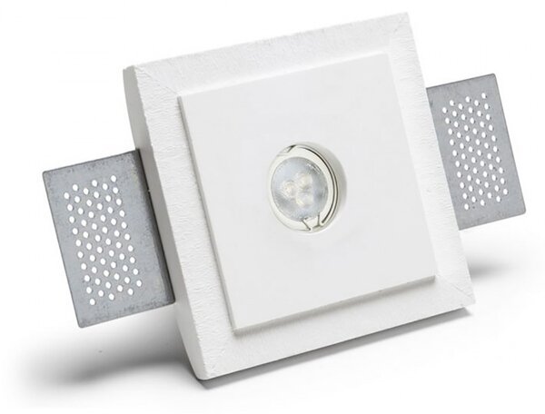 Faretto incasso gesso 9010 belfiore perseo small 4281.35 led gu10 lampada soffitto - Belfiore - 9010
