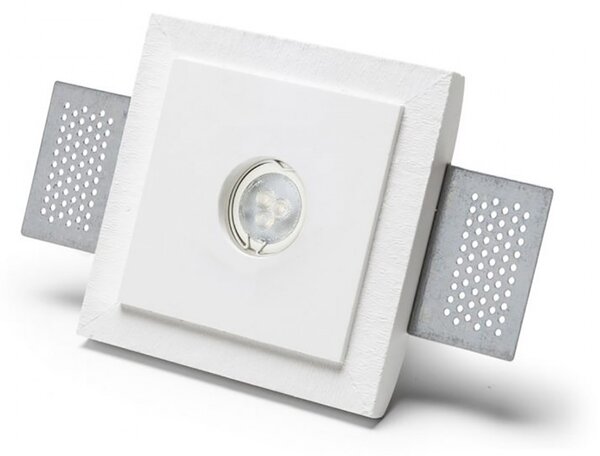 Faretto incasso gesso 9010 belfiore perseo small 4281.35 led gu10 lampada soffitto - Belfiore - 9010