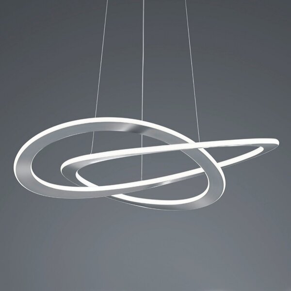 Lampadario trio lighting oakland 52w led 5650lm 3000°k dimmerabile sospensione ultramoderna interno - Trio Lighting