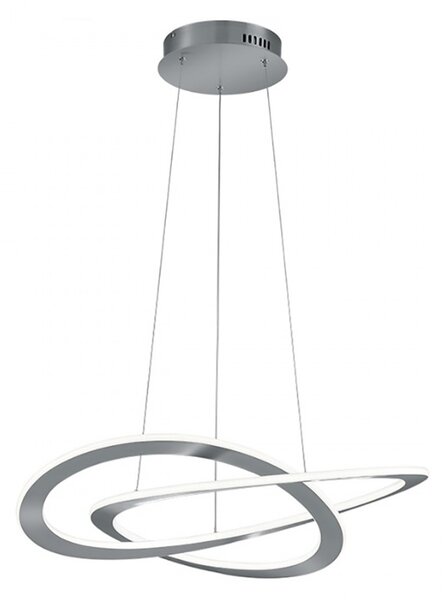Lampadario trio lighting oakland 52w led 5650lm 3000°k dimmerabile sospensione ultramoderna interno - Trio Lighting
