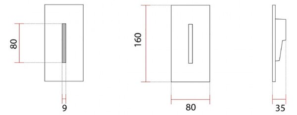 Applique incasso gesso belfiore 9010 traviata big 4205c 3000 led 24v scatola 504 cristaly - Belfiore - 9010