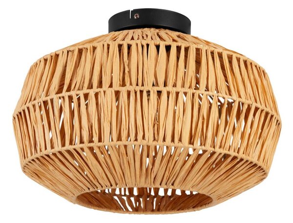 Eglo 44142 - Plafoniera SHELDON 1xE27/40W/230V marrone