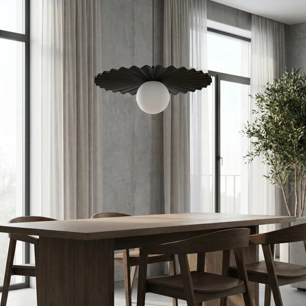 Lampada a sospensione UMBRA 1 G9 in Acciaio