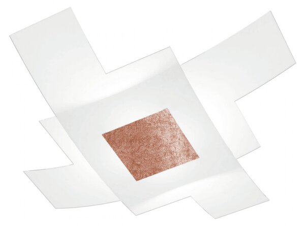 Outlet plafoniera top light tetris color 1121 e27 led 75cm vetro lampada parete soffitto moderna interno - Lampadari Bartalini Outlet