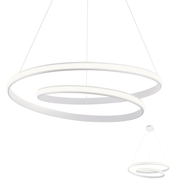 Lampadario moderno redo group torsion 01 4363 led alluminio dimmerabile - Redo Group