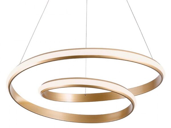 Lampadario classico redo group torsion 01 4361 led alluminio sospensione dimmerabile - Redo Group
