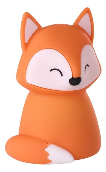 Eglo 75943 - Luce notturna ricaricabile per bambini LED RGBW CASTELLINO LED/5W/5V 1200mAh, a forma di volpe