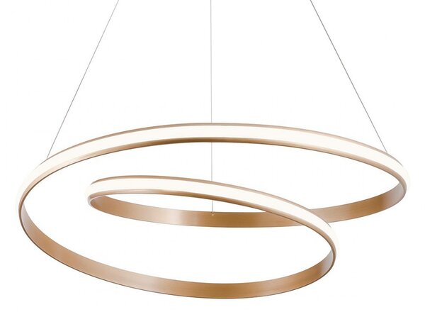 Lampadario classico redo group torsion 01 4364 led alluminio dimmerabile - Redo Group
