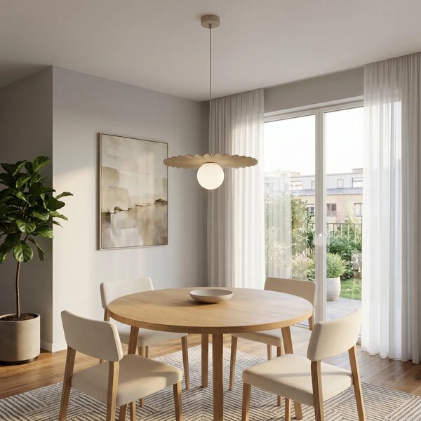 Lampada a sospensione UMBRA 1 G9 in Acciaio