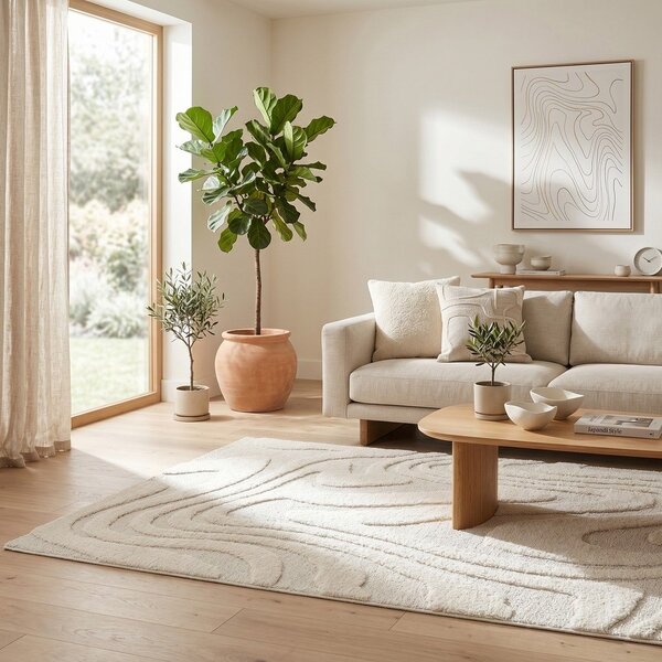 Tappeto crema 120x170 cm Dune - ESTE