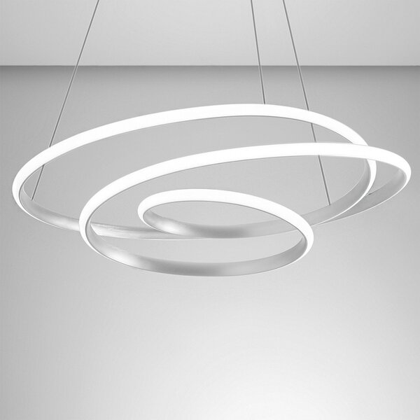 Lampadario led gea luce diva sg b moderna alluminio sospensione - Gea Luce