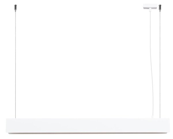 Sollux SL.1394 - Lampadario LED a sospensione con filo SPARK 1xG13/8,5W/230V bianco