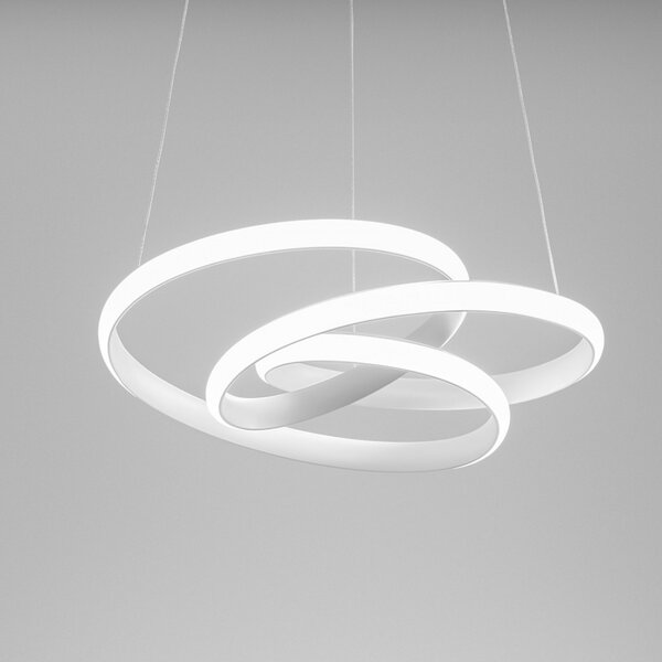 Lampadario led gea luce diva sp b moderna alluminio sospensione - Gea Luce