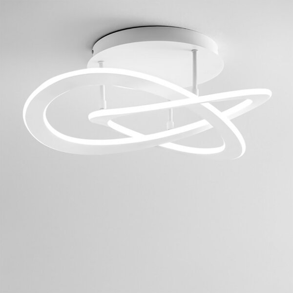 Plafoniera led gea luce yara pm c 40w led alluminio lampada soffitto moderna - Gea Luce