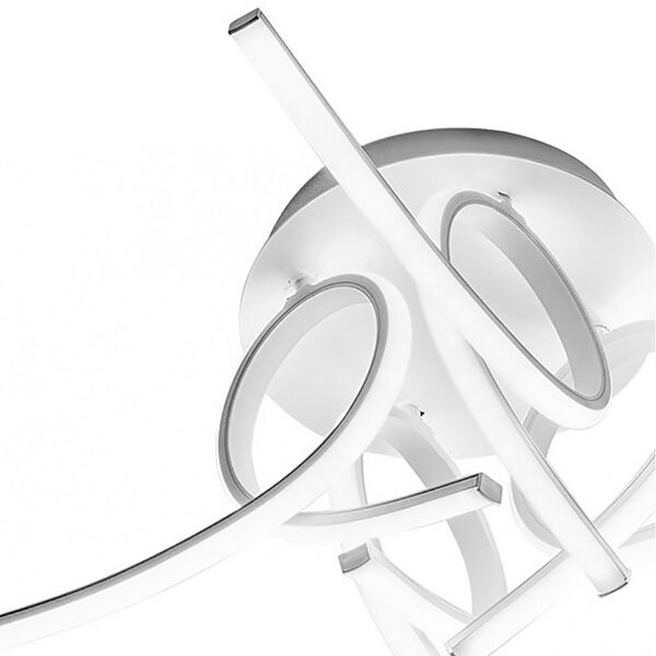 Plafoniera moderna gea luce tosca p4 3000°k 60w led alluminio lampada soffitto - Gea Luce