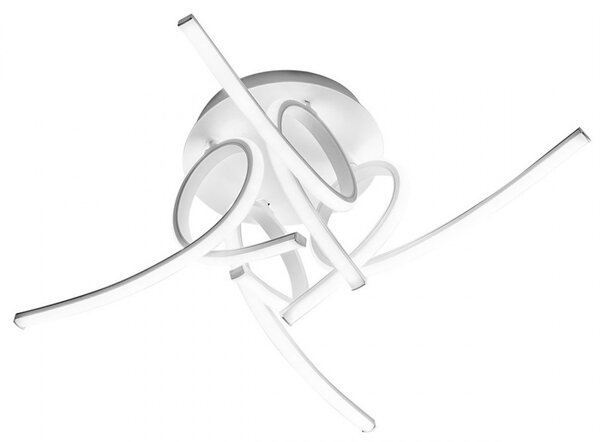 Plafoniera moderna gea luce tosca p4 3000°k 60w led alluminio lampada soffitto - Gea Luce