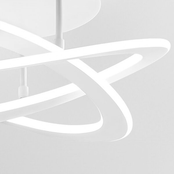 Plafoniera led gea luce yara pp c 30w led alluminio lampada soffitto moderna - Gea Luce