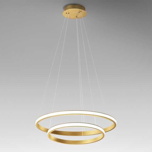 Lampadario classico gea luce iole s2 o 42w led alluminio sospensione - Gea Luce