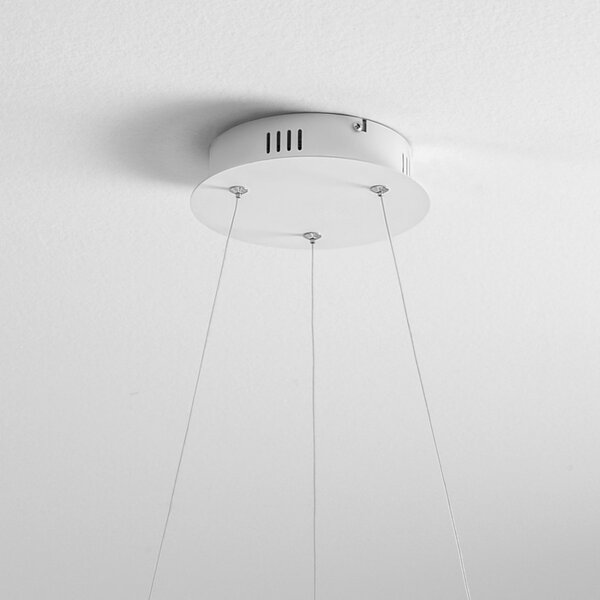 Lampadario led gea luce diva sp b moderna alluminio sospensione - Gea Luce