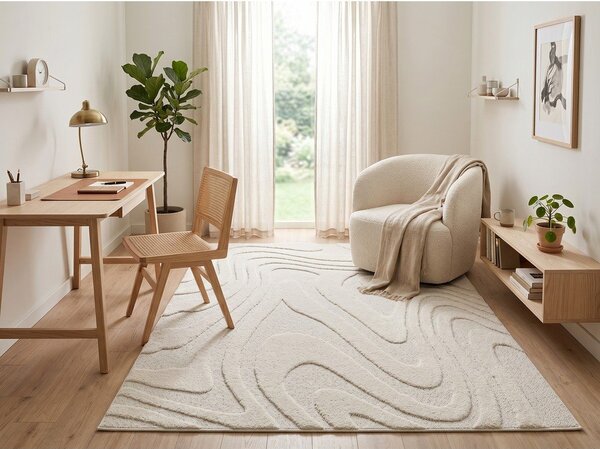 Tappeto crema 120x170 cm Dune - ESTE