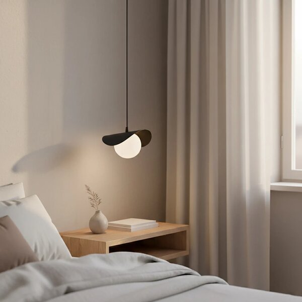 Lampada a sospensione RITUAL 1 G9 in Acciaio